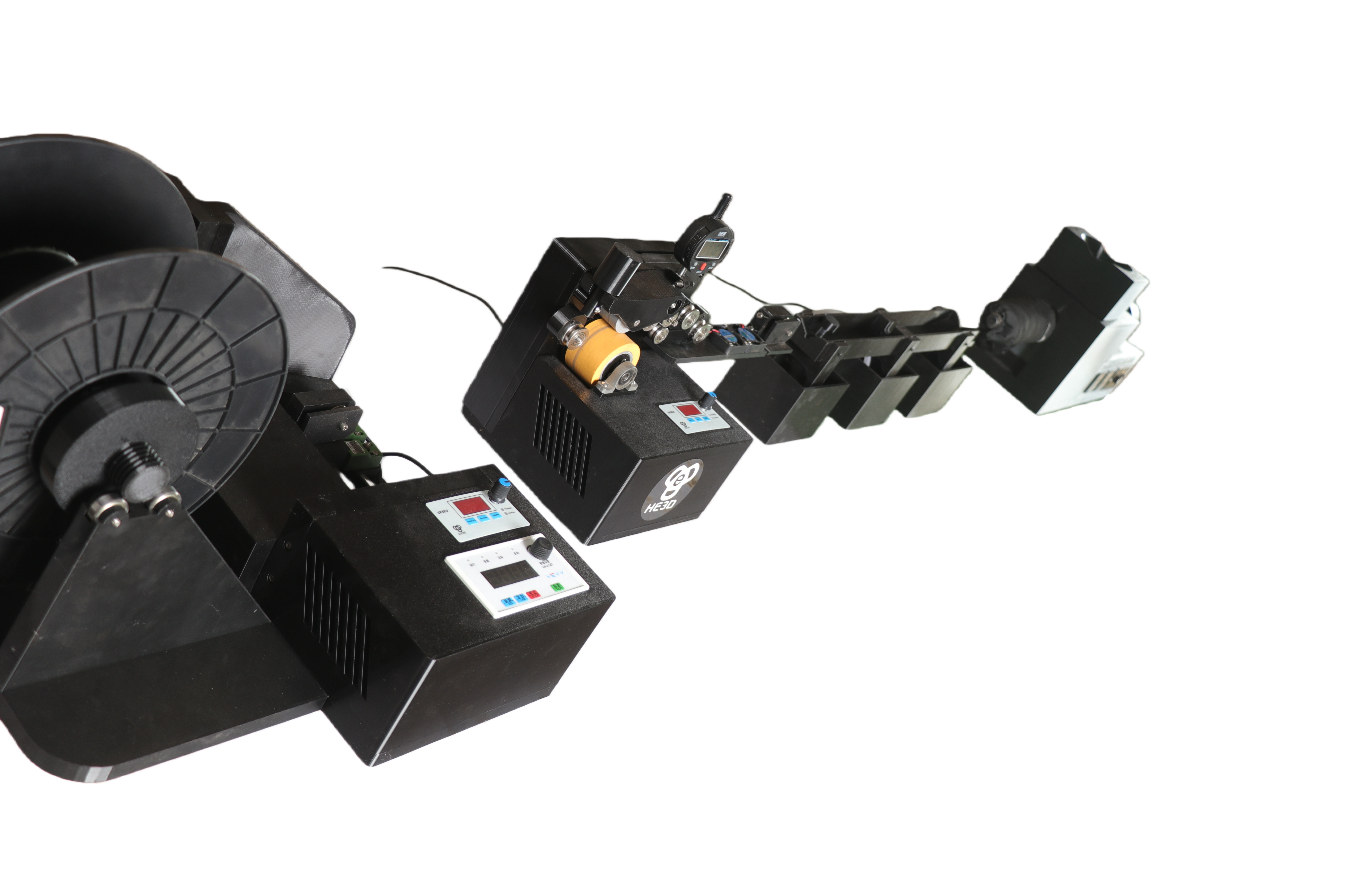 3D Printer Filament maker Machine from plastic pellets